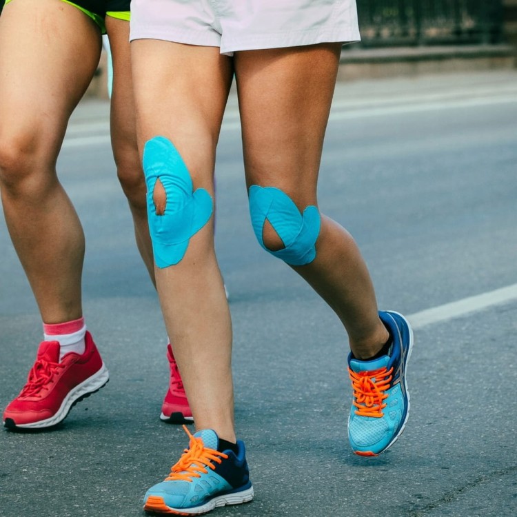 Taśma do kinesiotapingu Kinesio 5 cm x 31,5 m czarny