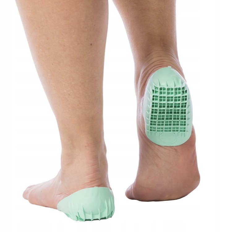 Podpiętka Mueller Pro Heel Cups do 79kg zielony