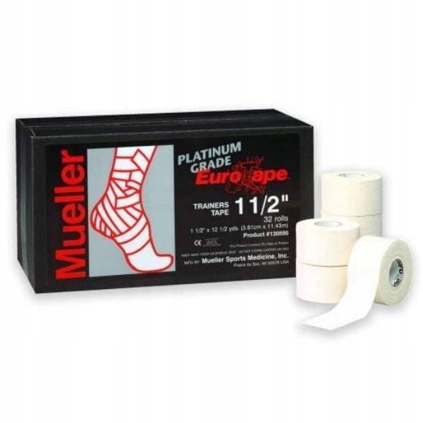 Eurotape Platinium 5cm x 10m Tape sportpowy z mocnym klejem Mueller 6szt