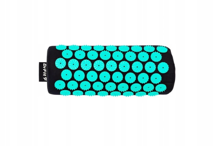 Mata do Akupresury z Igłami Duża 130cm Poduszka Wałek Masaż DrFit miętowa