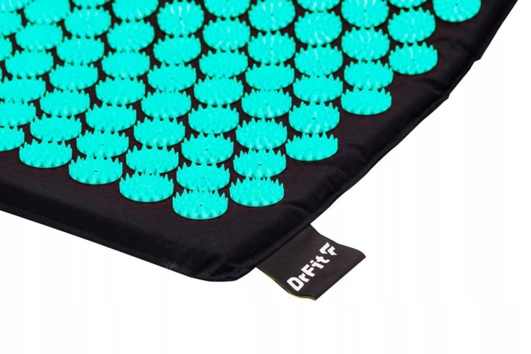 Mata do Akupresury z Igłami Duża 130cm Poduszka Wałek Masaż DrFit miętowa