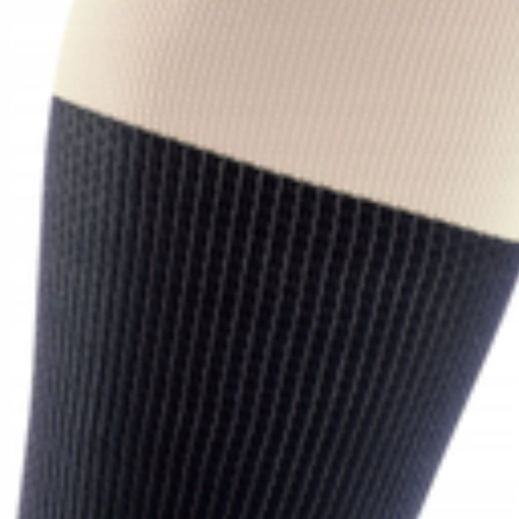 CEP Damskie skarpety kompresyjne sportowe Bloom wysokie granatowe II S