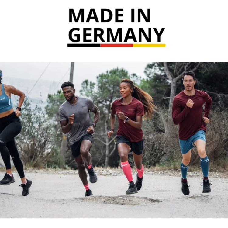 Skarpety kompresyjne długie męskie CEP Core RUN 5.0 XL V żółte