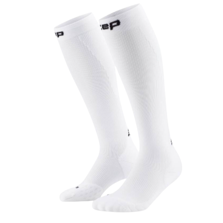 Skarpety kompresyjne długie męskie CEP Core RUN 5.0 M III białe