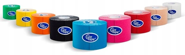 Taśma do kinesiotapingu CureTape Art 5 cm x 5 m Zebra
