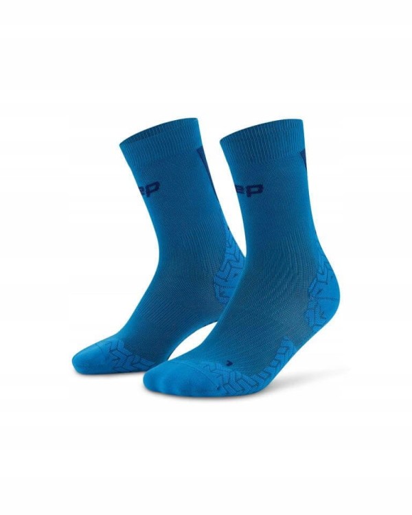 Skarpety kompresyjne Core Run Ultralight mid-cut, blue CEP r. 39-42