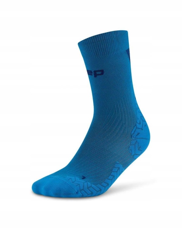 Skarpety kompresyjne Core Run Ultralight mid-cut, blue CEP r. 45-48