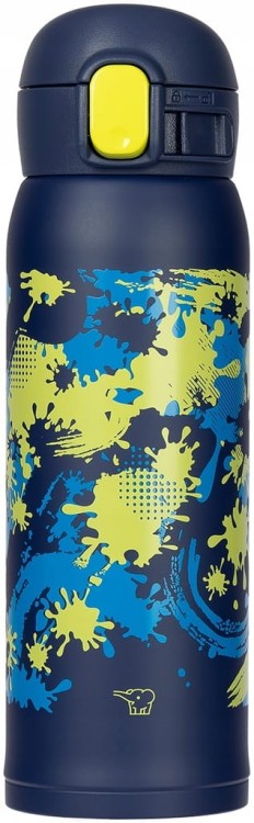 Kubek termiczny Zojirushi stal nierdzewna SM-WM48-AD 0,48l granatowo-żółty