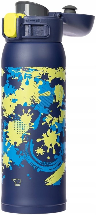 Kubek termiczny Zojirushi stal nierdzewna SM-WM48-AD 0,48l granatowo-żółty