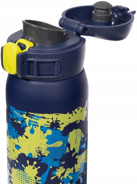 Kubek termiczny Zojirushi stal nierdzewna SM-WM48-AD 0,48l granatowo-żółty