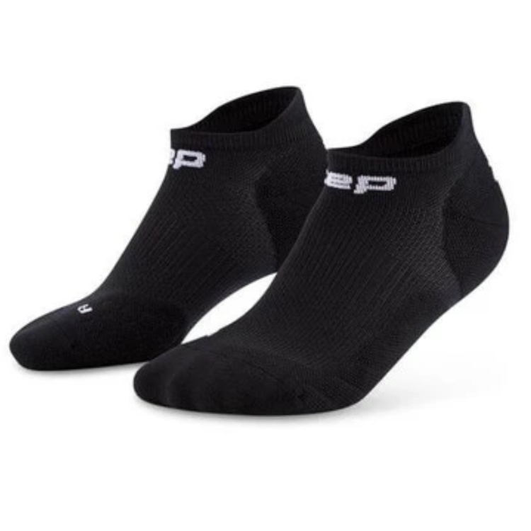 Skarpety kompresyjne męskie stopki no show  CEP CORE RUN czarne L IV 42-45