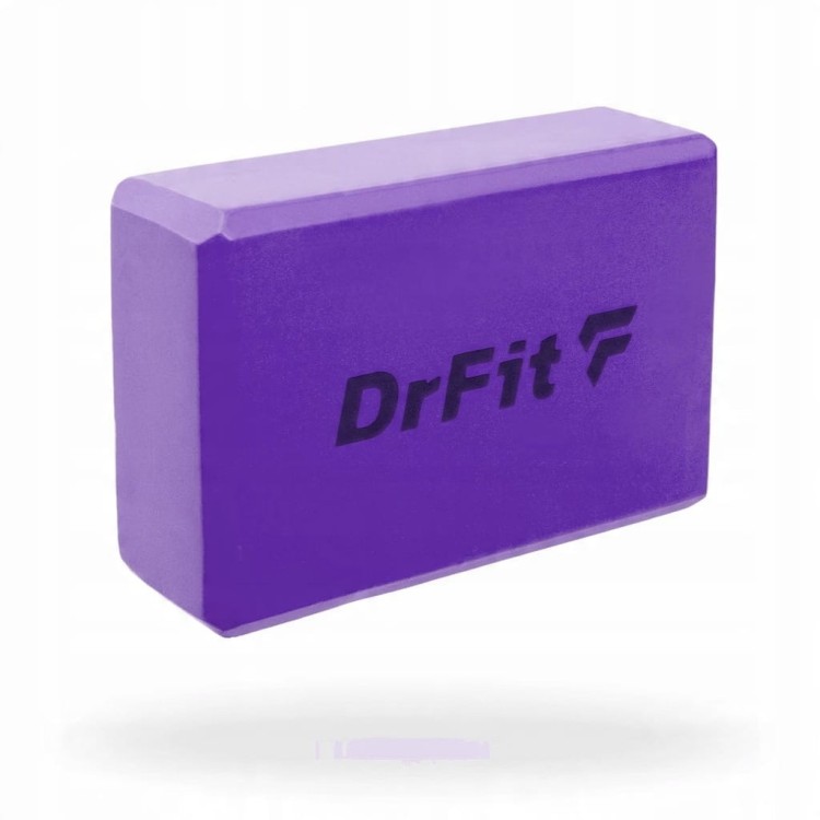 DrFit Kostka Do Jogi Rehabilitacyjny Klocek Do Ćwiczeń Pilatesu DrFit