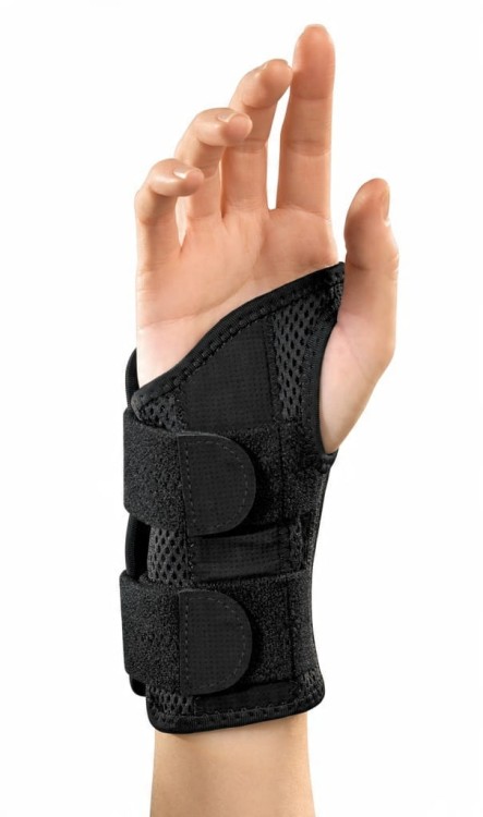 Orteza nadgarstka prawy Mueller Fitted Wrist Brace rozmiar L/XL