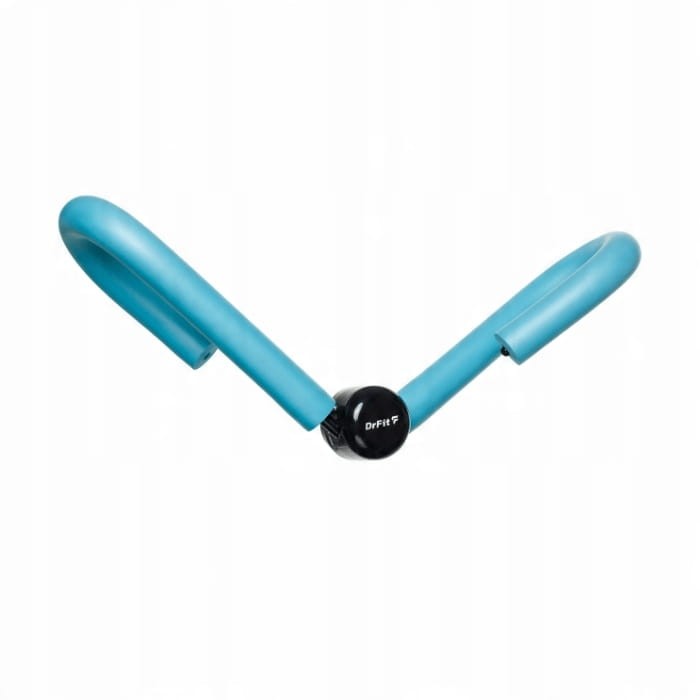 Motylek, urządzenie do ćwiczeia ramino i nóg DrFit niebieski