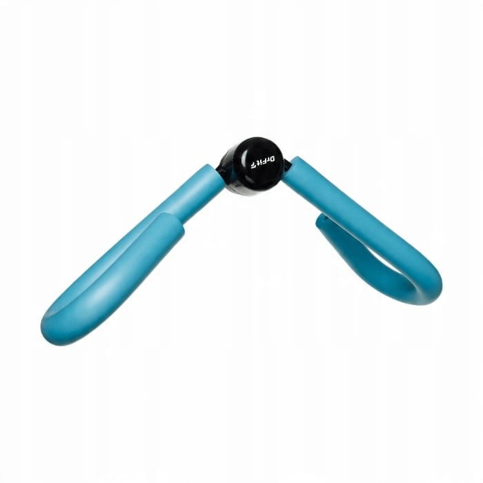 Motylek, urządzenie do ćwiczeia ramino i nóg DrFit niebieski