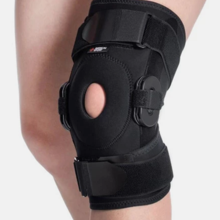 Stabilizator na kolano zegarowy z regulacją kąta zgięcia L MSupport