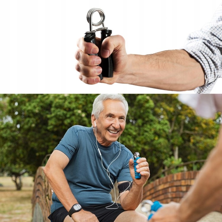 Ściskacz do Rąk Wzmacniacz Dłoni Palców Urządzenie do Treningu Rąk DrFit