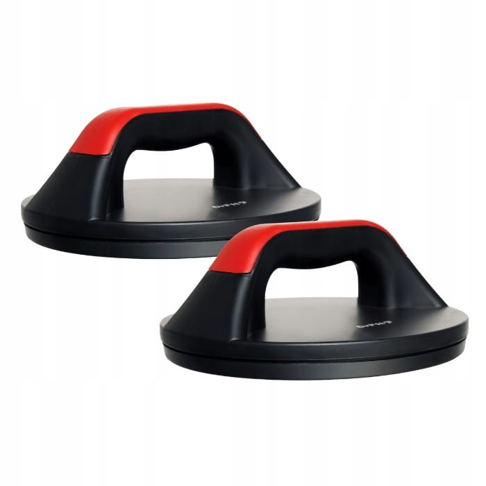 Podpórki do Pompek Uchwyty do Ćwiczeń Obrotowe Rotacyjne Zestaw 2 szt DrFit