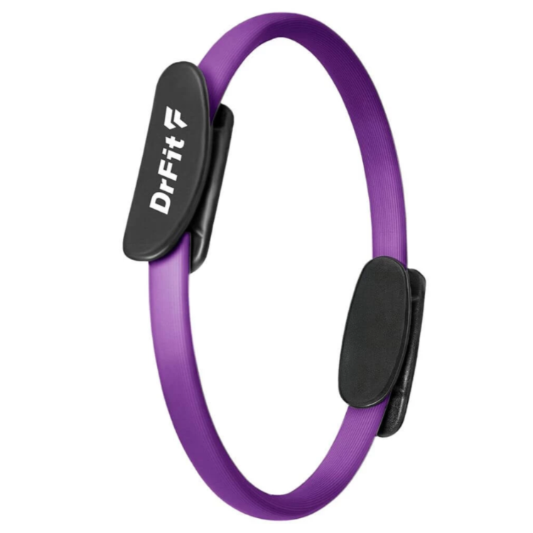 Ring do pilatesu obręcz do jogi fioletowy średnica 36 cm DrFit