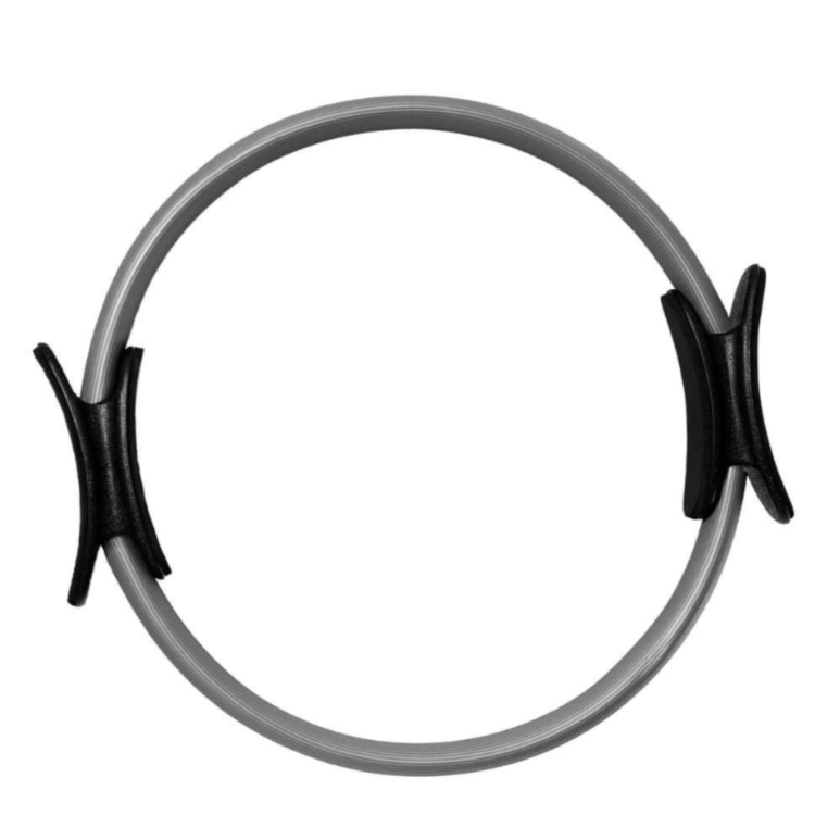 Ring do pilatesu obręcz do jogi szary średnica 36 cm DrFit