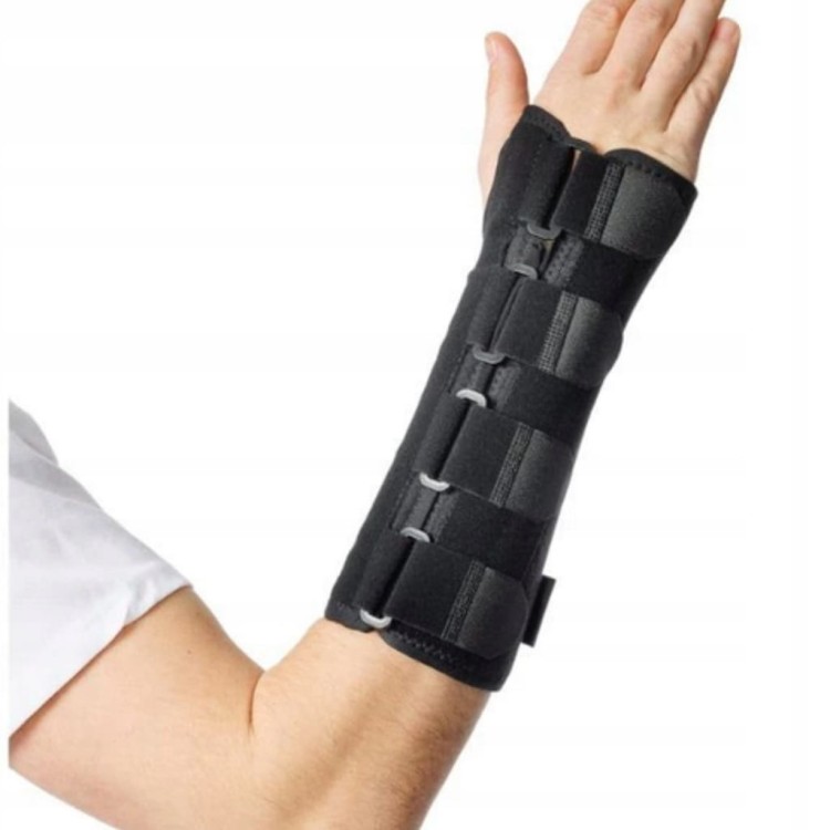 Stabilizator nadgarstka z szyną rozmiar XL lewa Msupport