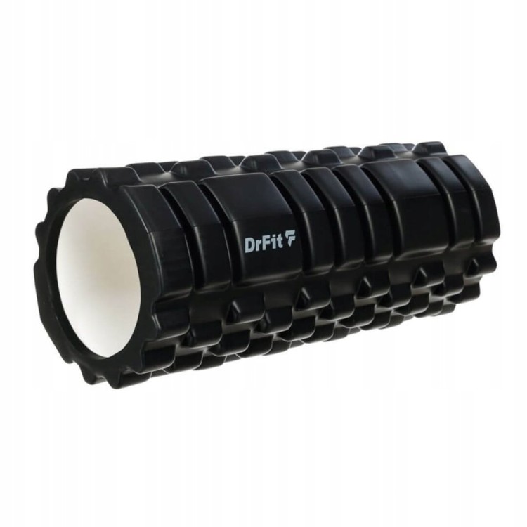 ROLLER Z WYPUSTKAMI DR FIT 15X33 MASAŻ, WAŁEK DO MASAŻU CZARNY32