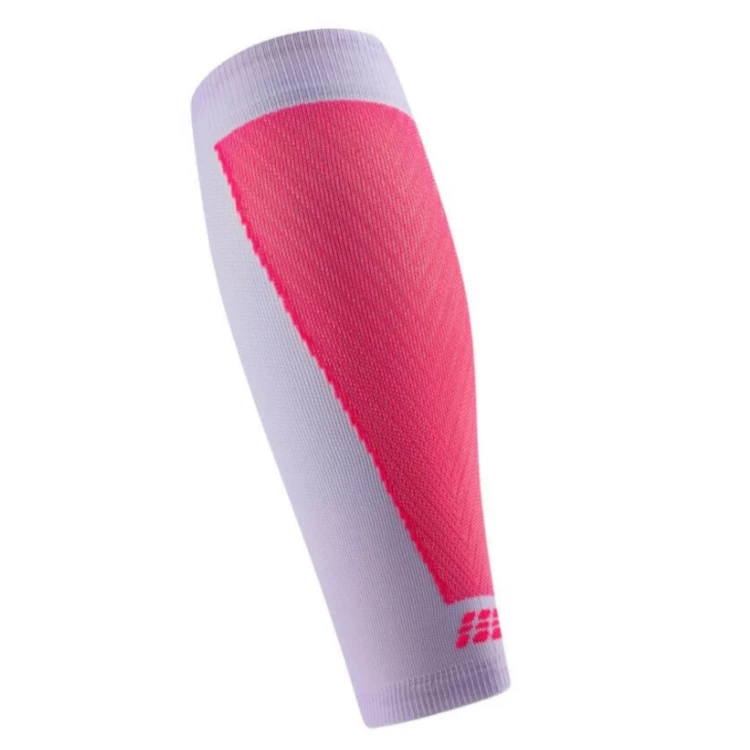 Opaski kompresyjne na łydki damskie  CORE RUN Ultralight liliowe II