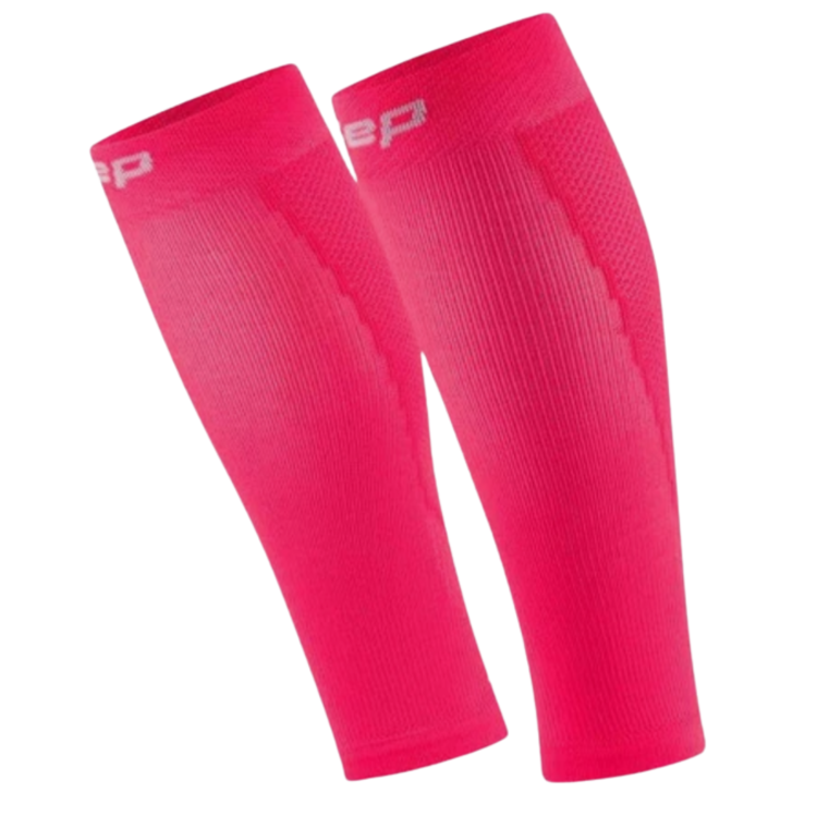 Opaski kompresyjne damskie na łydki  CEP CORE RUN  żółte IV