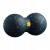 Piłka podwójna DUOBALL 4FIZJO 16 cm x 8 cm czarny, niebieski EPP