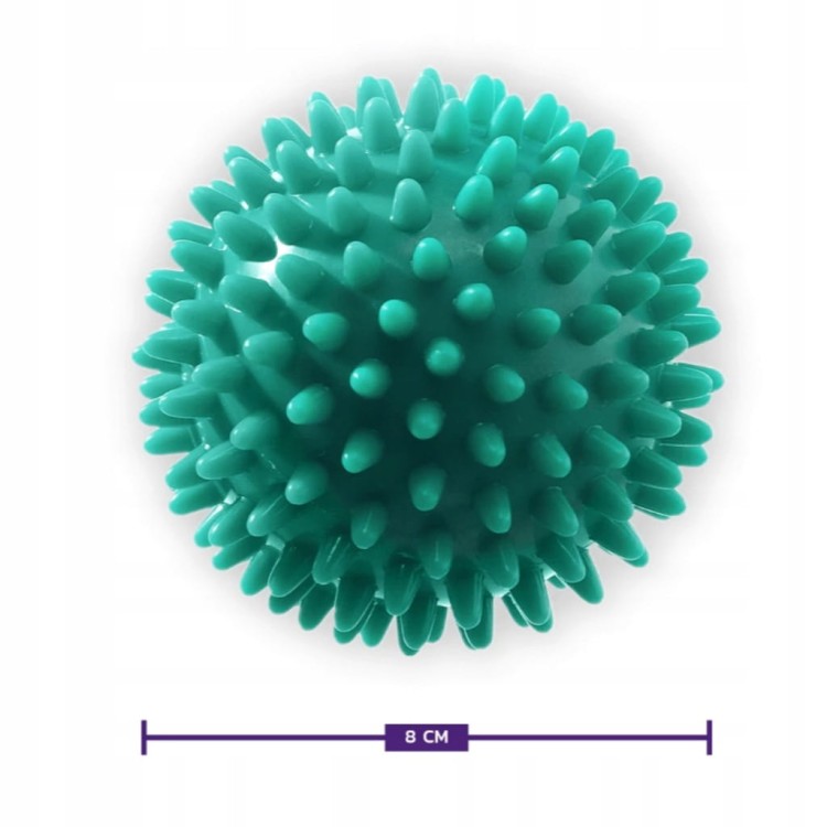 Piłeczki sensoryczne 4 szt twarde z kolcami DrFit