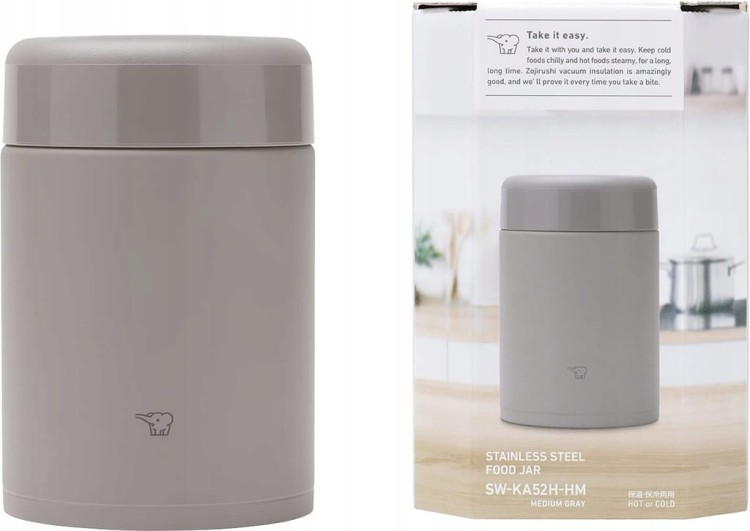 Termos Zojirushi obiadowy SW-KA52HHM 520ml szary