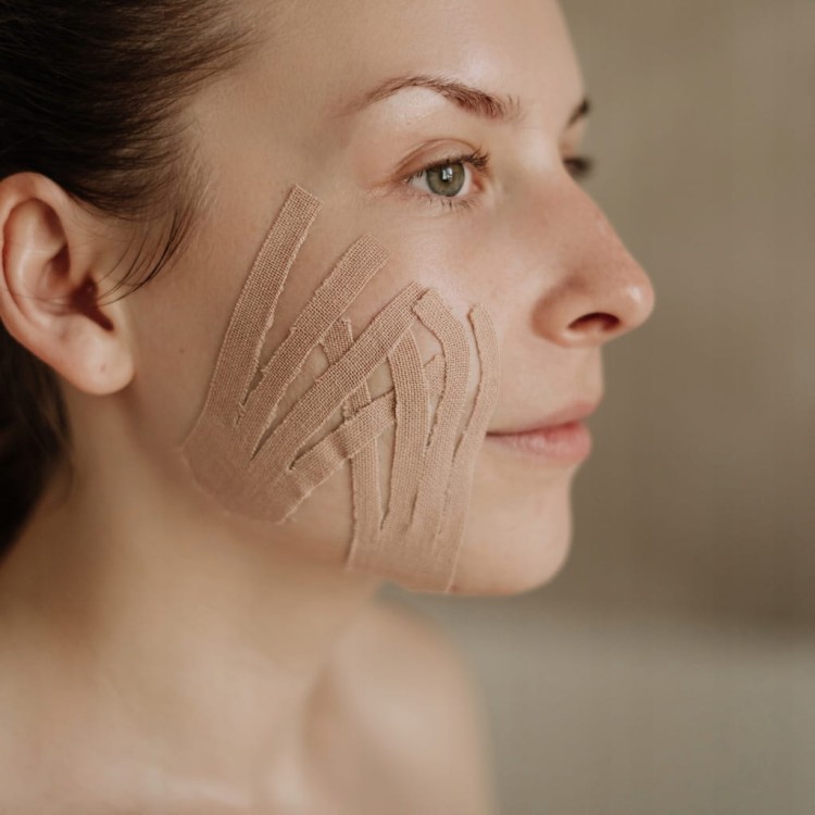 Taśma do kinesiotapingu wrażliwej skóry Pinotape Sensitive 5cm x5m biała