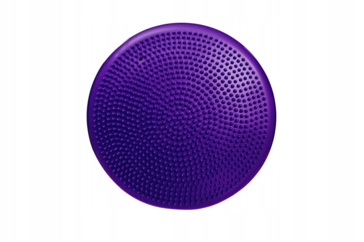 Poduszka balansowa wypustkami sensorycznymi z pompką ø 33 cm fioletowa