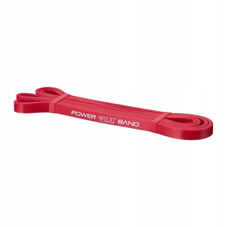Guma oporowa do ćwiczeń czerwona opór 6-10 kg 4FIZJO 1 szt.