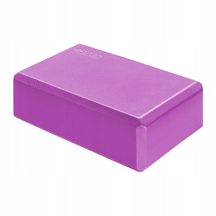 Kostka do jogi 4fizjo 23x15x7,6 cm fioletowa