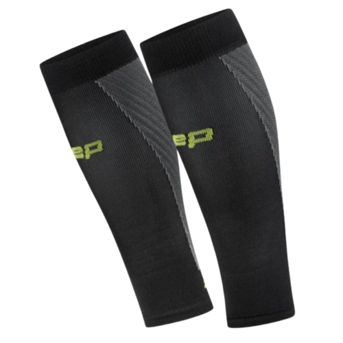 Opaski kompresyjne na łydki damskie  CORE RUN Ultralight liliowe II