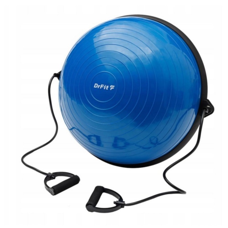 Platforma do balansowania półpiłka trener równowagi z rączkami