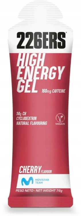 Żel energetyczny 226ERS High Energy Caffeine 76 g wiśnia