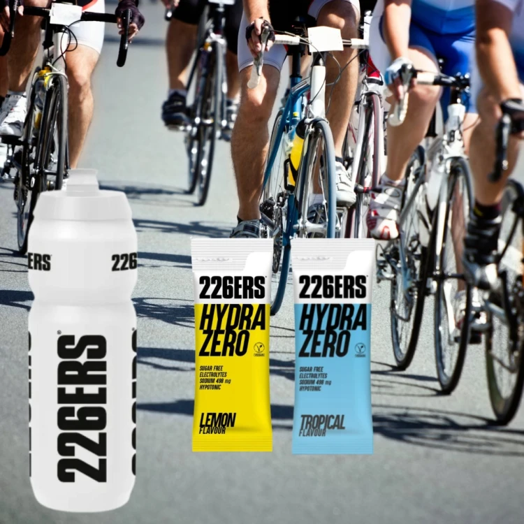 Bidon rowewrowy sportowy 226ers 750ml ultralekki siłownia biały