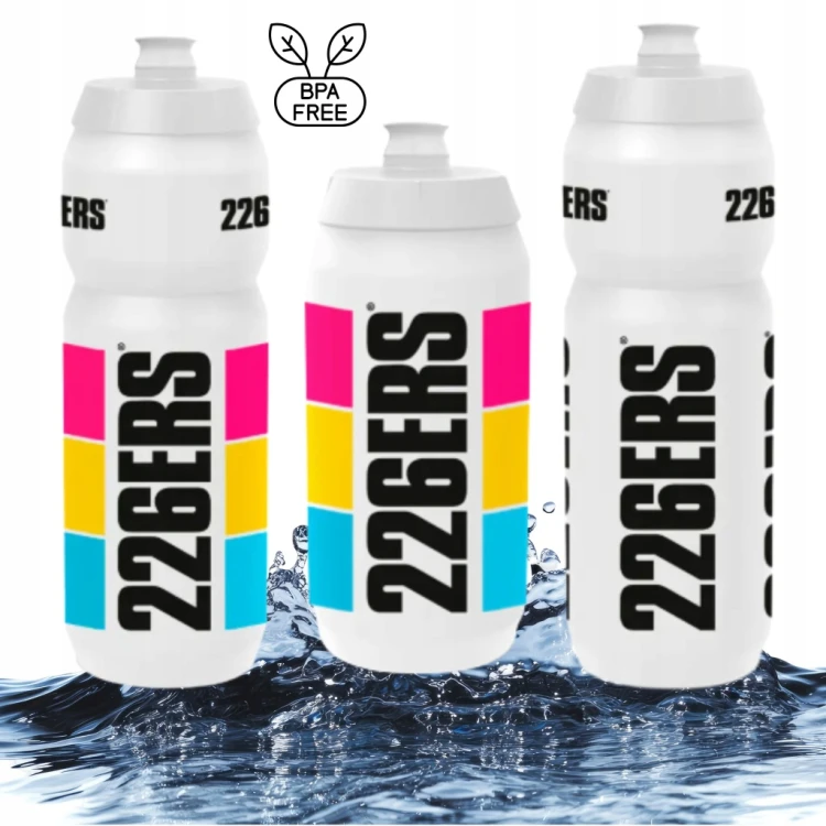 Bidon rowewrowy sportowy 226ers 750ml ultralekki siłownia biały