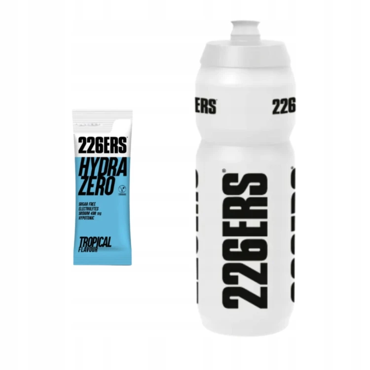 Bidon rowewrowy sportowy 226ers 750ml ultralekki siłownia biały