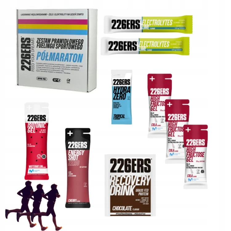 226ERS ZESTAW PRAWIDŁOWEGO FUELINGU - Półmaraton