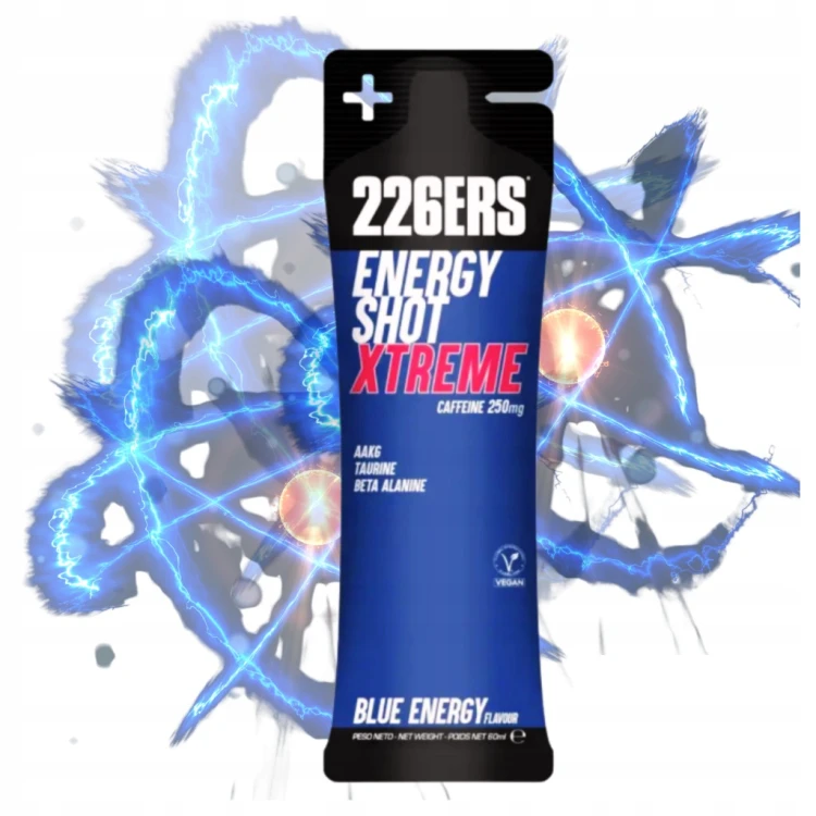 226ERS Energy Shot Stick 60ml Kofeina 250mg Blue Energy Przedtreningówka