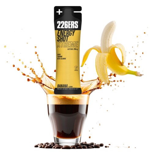 226ERS Energy Shot Stick 60ml Kofeina 250mg BANANA Przedtreningówka Moc