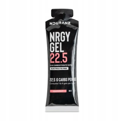 Żel energetyczny izotoniczny NDURANZ Nrgy Gel 22,5g 66g Bieganie Grejpfrut