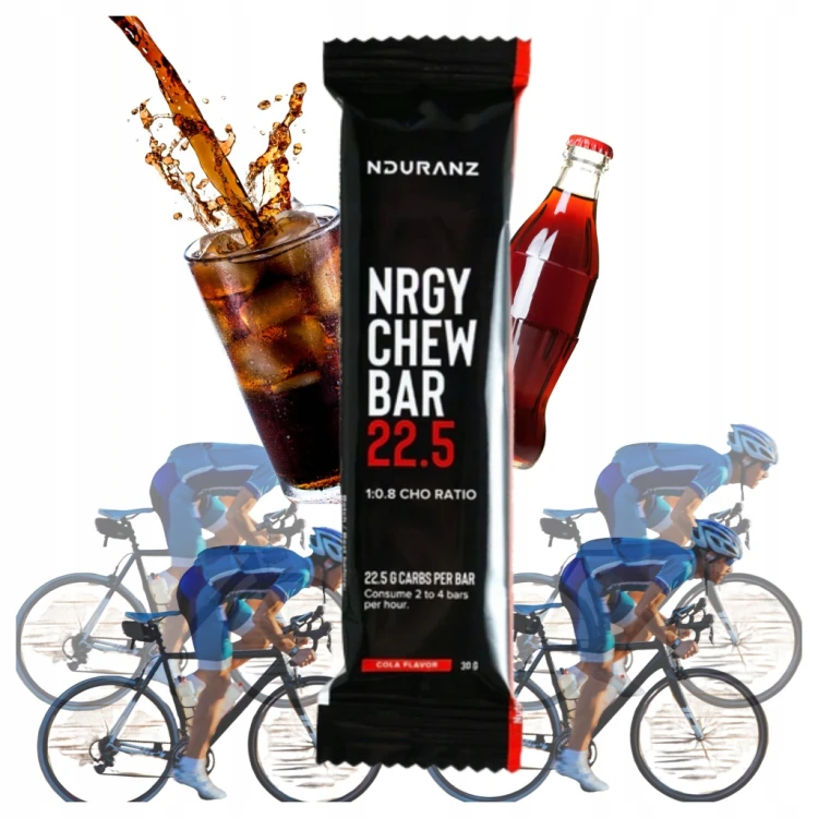 Carbo batony NDURANZ Nrgy Chew Bar Cola smak cola 30 g 1 szt.