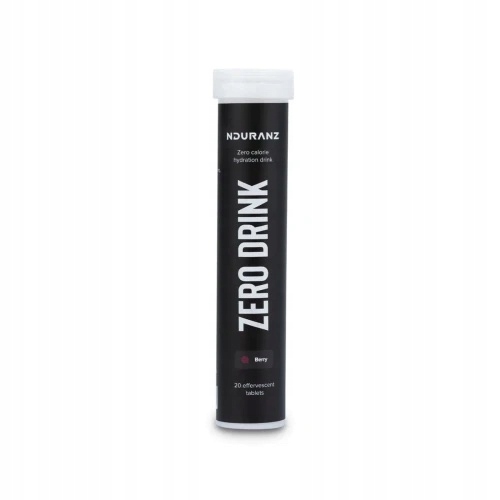 Elektrolity w Pastylkach Bez Cukru ZERO DRINK NDURANZ smak citrus 20szt.