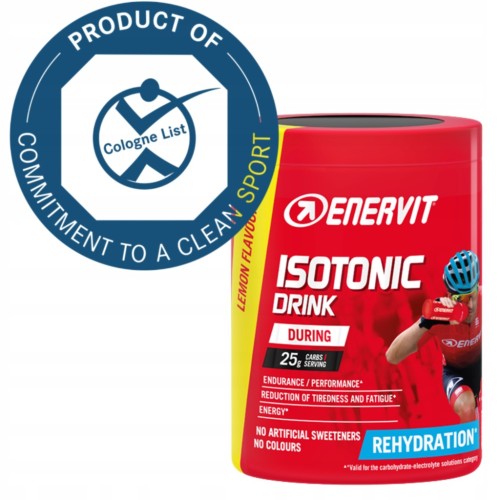 Izotonik Enervit proszek cytrynowy 420 g