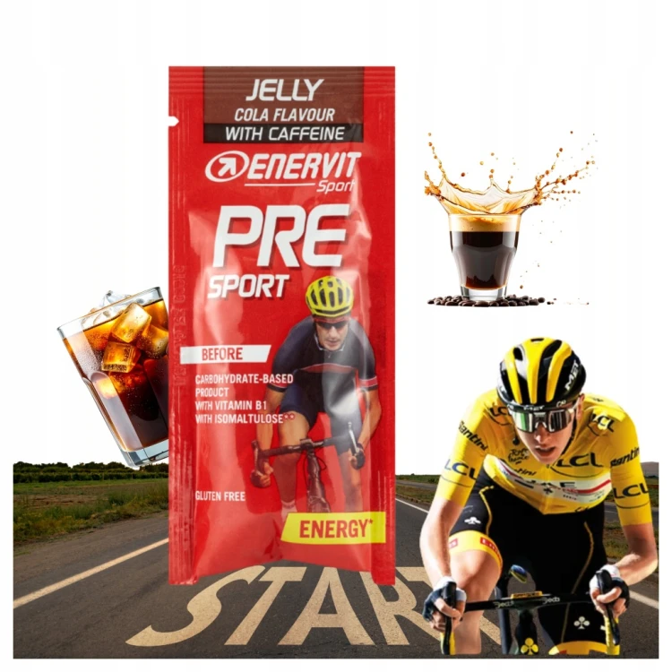 Carbo Galaretka Enervit Pre-Sport smak cola 45 g