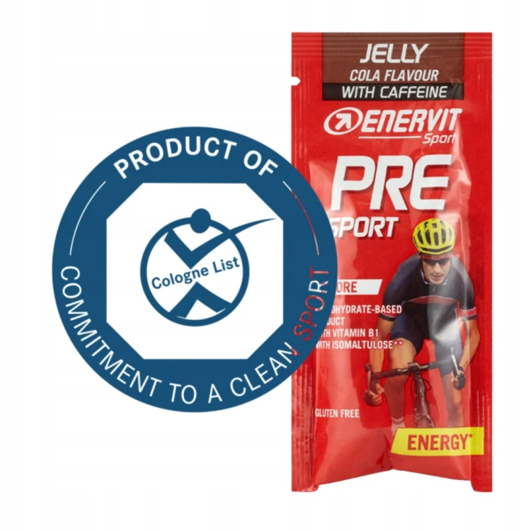 Carbo Galaretka Enervit Pre-Sport smak cola 45 g